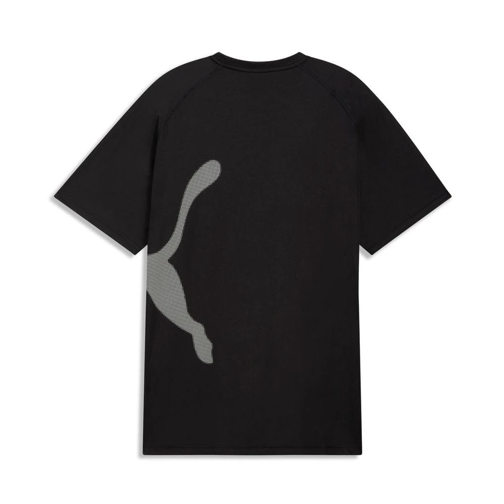 Puma Train All Day Big Cat Crew Neck Short Sleeve Athletic T-Shirt