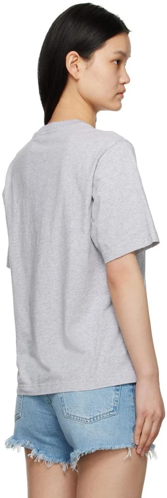 Maison Kitsune Gray Hotel Olympia Edition Ice Cream Splash T-Shirt 3