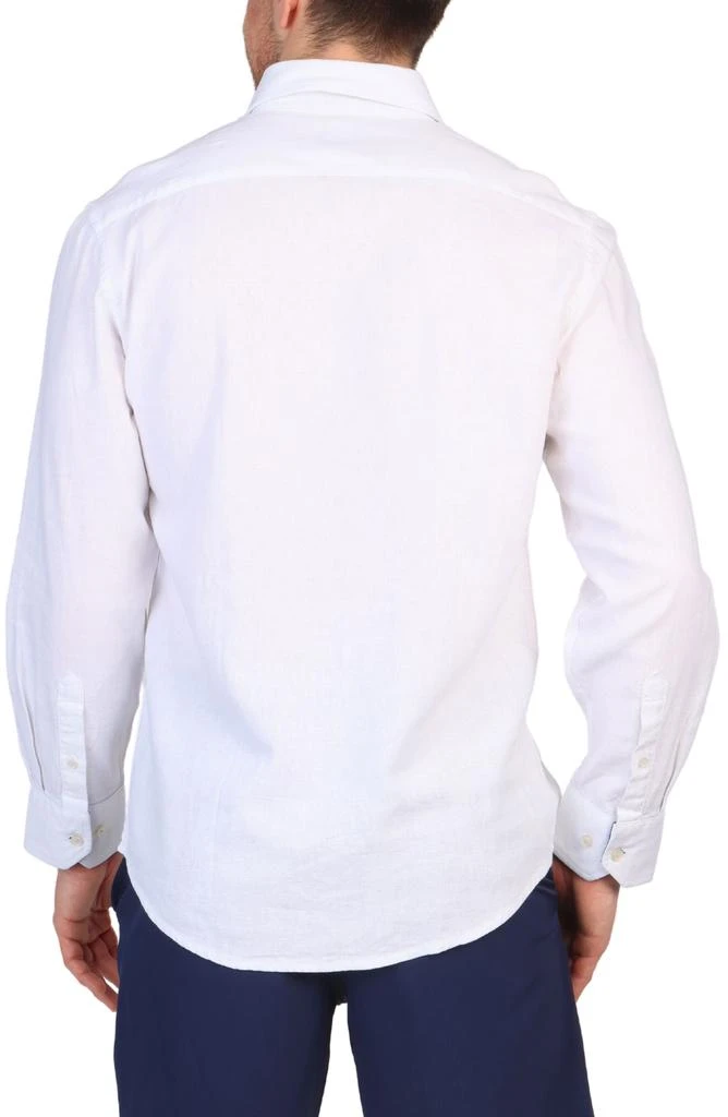 TailorByrd Linen Blend Button-Down Shirt 2