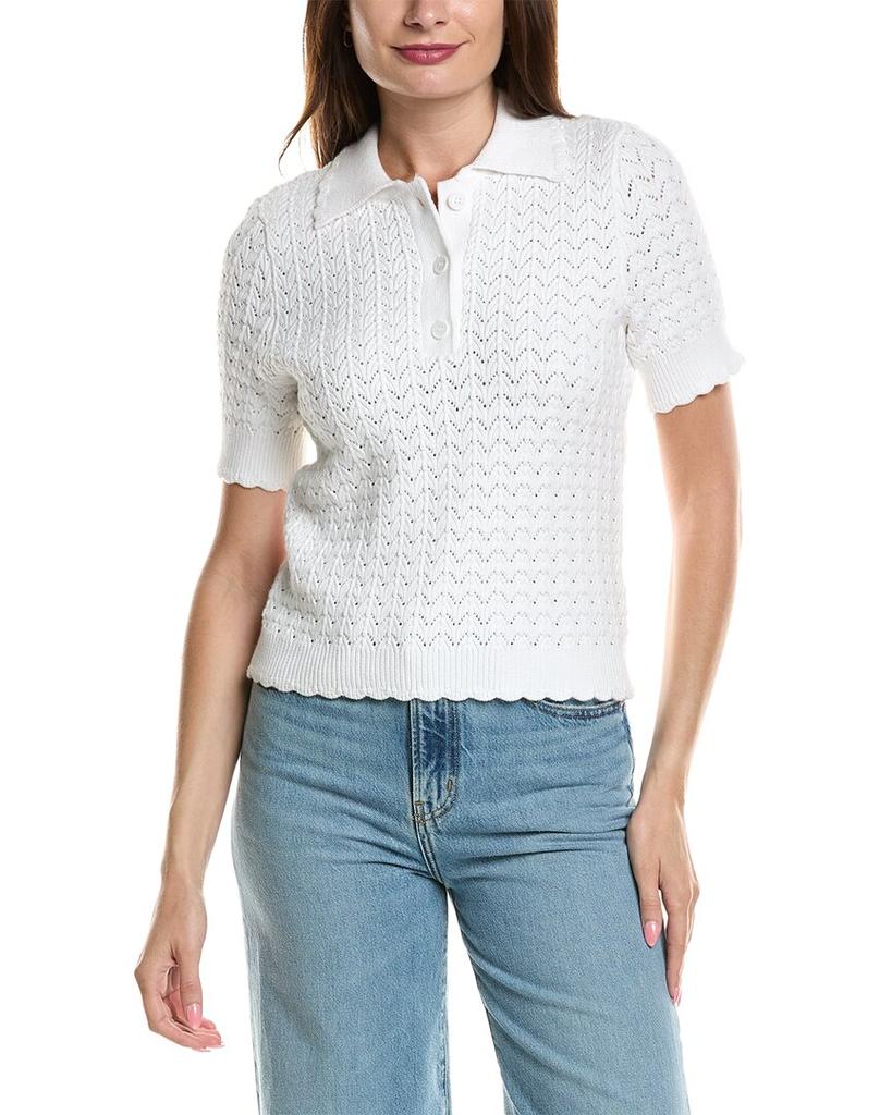 Design History Polo Sweater