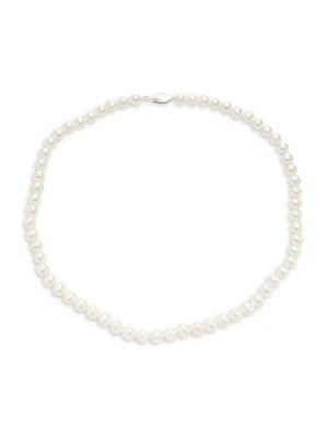 BELPEARL Sterling Silver & 6-7MM Cultured Freshwater Pearl Necklace 1