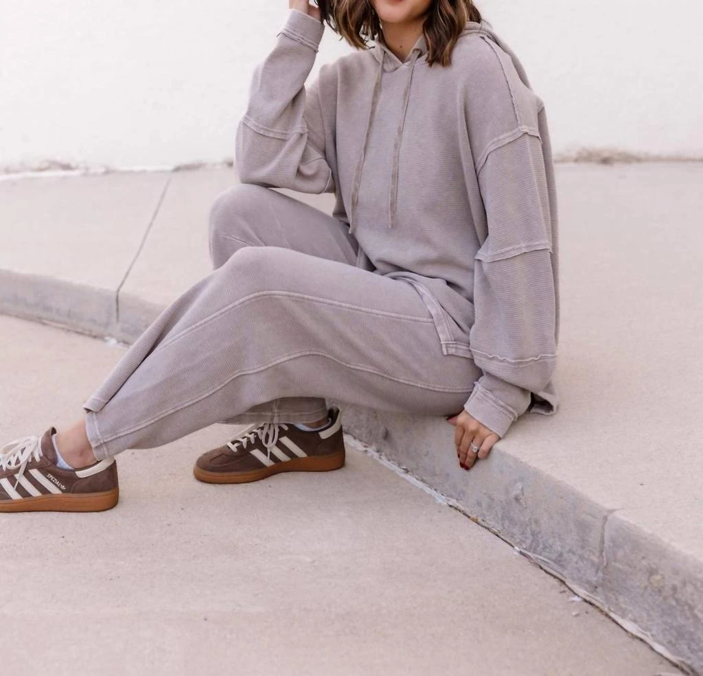 Easel Easel - Women
s Adler Textured Sweatpant 4