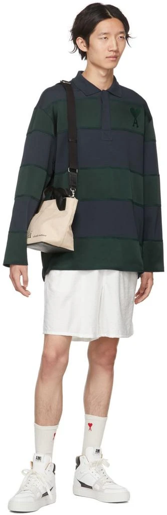 AMI SSENSE Exclusive White Shorts 4