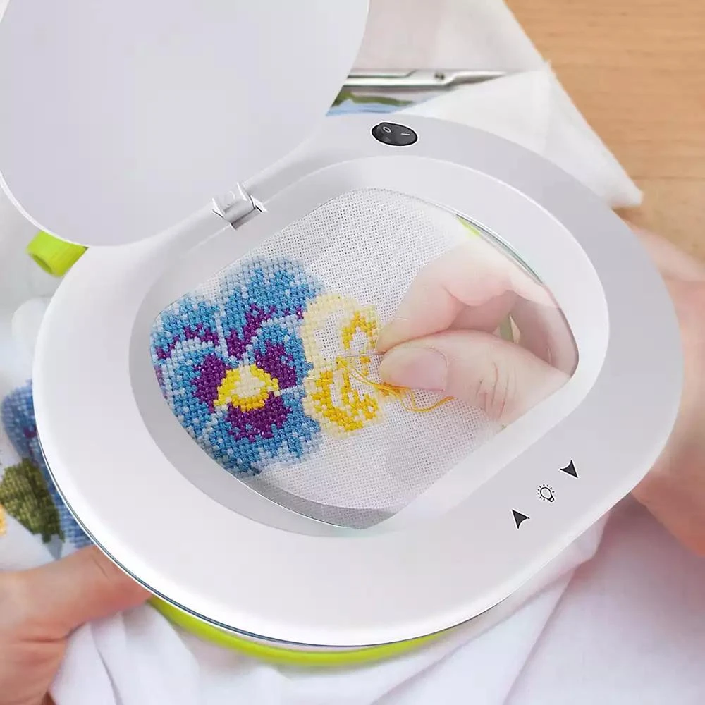 Brightech Lightview Pro LED 2-in-1 Magnifier Floor or Desk Lamp (2.25x) 5 Diopter 2