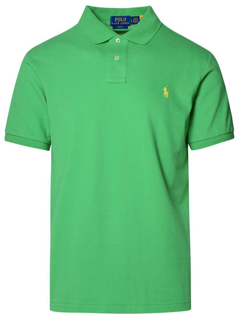 Polo Ralph Lauren Polo Shirt Classic Fit buy Soft Cotton Green/White Striped L $98