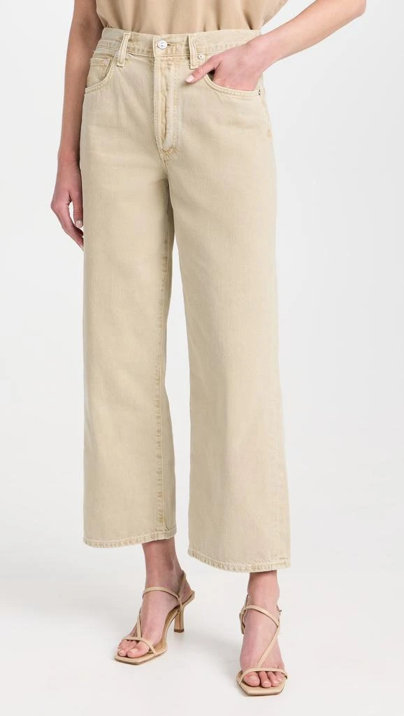 Citizens of Humanity Pina Low Rise Baggy Crop Jeans 6