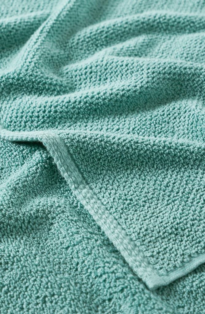 Woven & Weft Cotton 4-Pack Textured Bath Towel Set 4