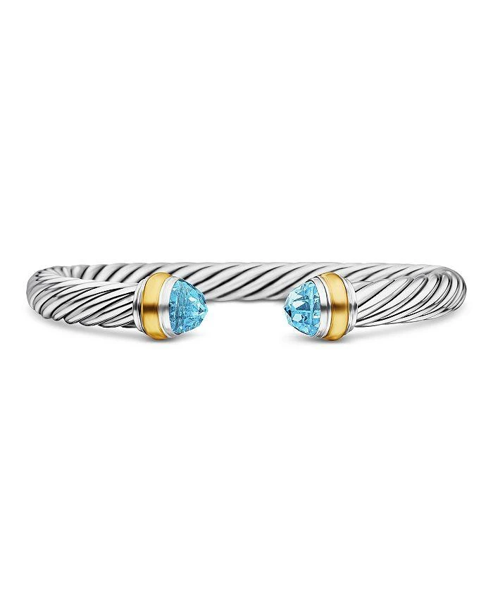 David Yurman Cable Classics Bracelet with Gemstones and Gold 1