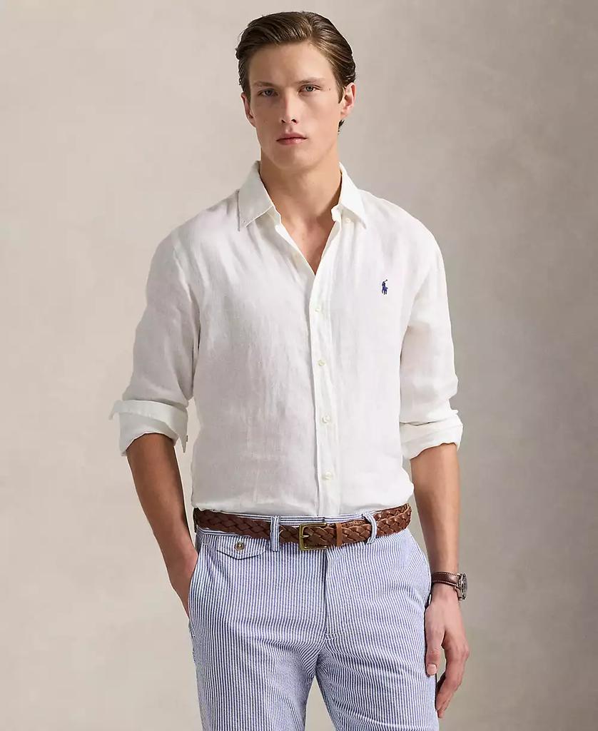 Ralph Lauren Men
s Classic Fit Linen Shirt