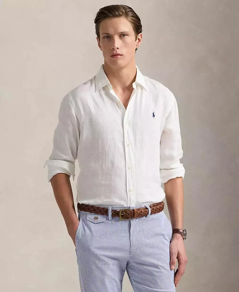 Ralph Lauren Men's Classic Fit Linen Shirt 1