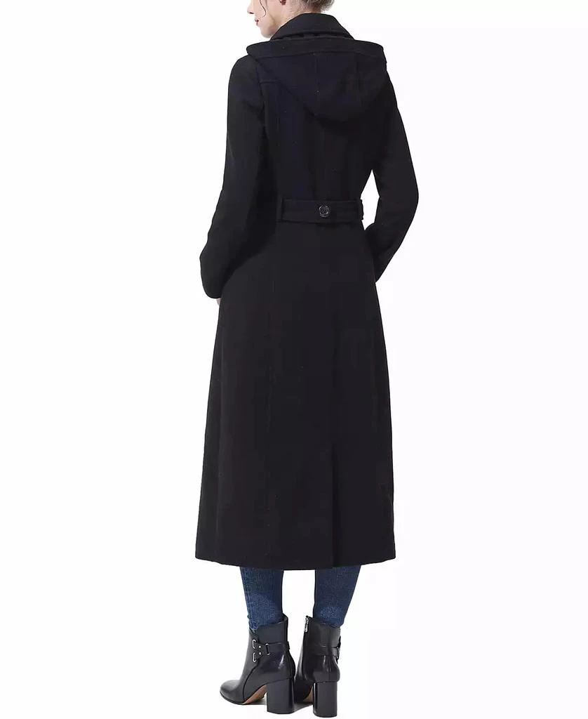 kimi + kai Women's Laila Long Hooded Wool Walking Coat 2