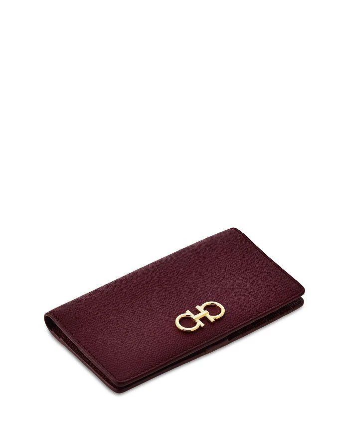 Salvatore Ferragamo Gancini Leather Continental Wallet 3