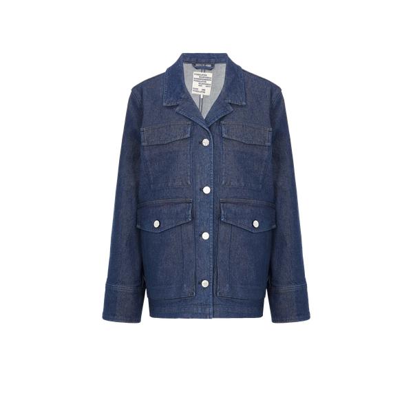 BAUM UND PFERDGARTEN Bridget organic cotton-blend denim jacket