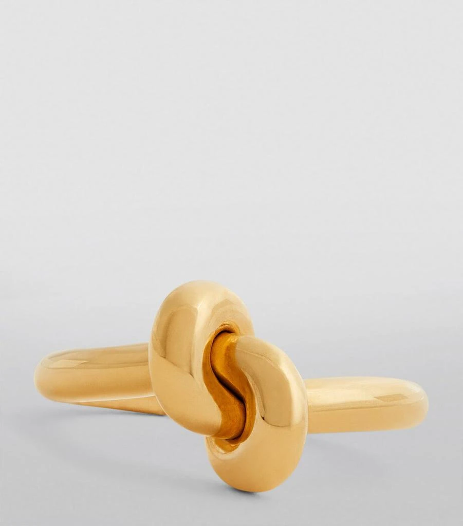 Engelbert Yellow Gold Absolutely Tight Knot Ring 3