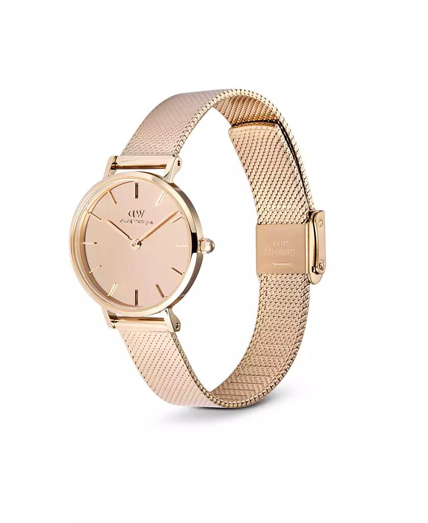 Daniel Wellington Women's Analog Rose Gold Tone Stainless-Steel Watch, 28mm