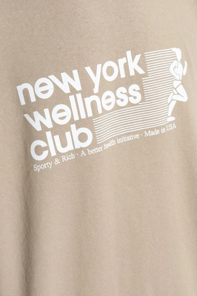 Sporty & Rich Sporty & Rich Wellness Club Crewneck Sweatshirt 4