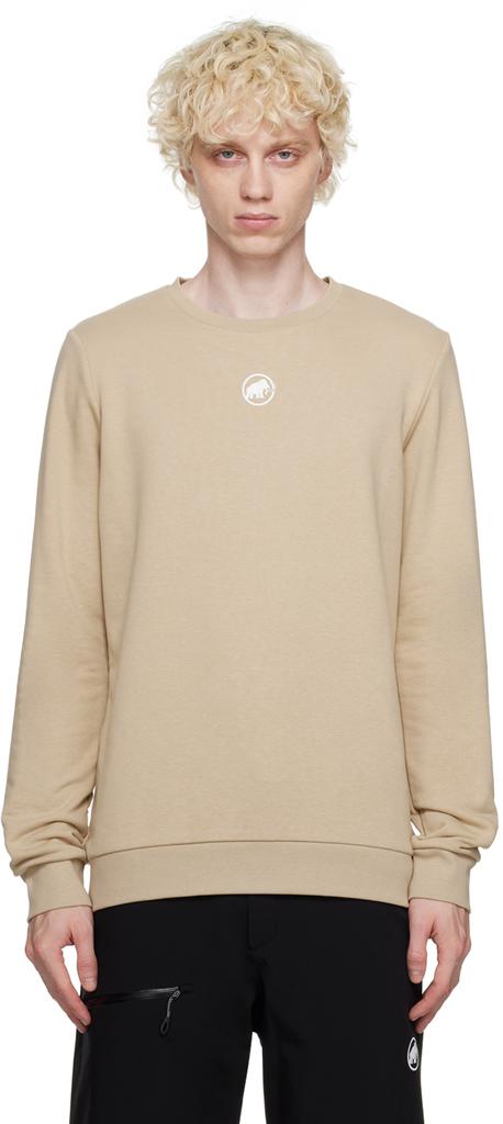 Mammut Beige Core ML Sweatshirt