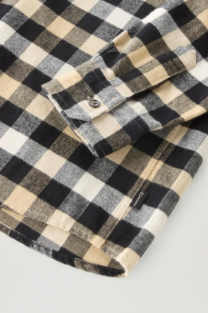 Woolrich Flannel Check Shirt - Women - Blue 3