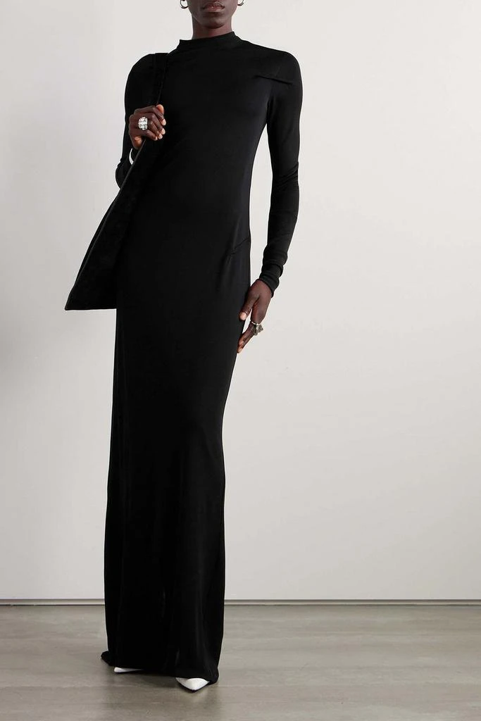 GAUCHERE Stretch-crepe maxi dress 2