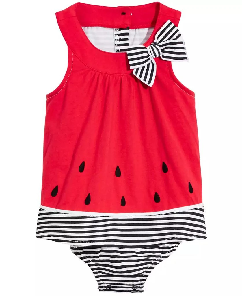 First Impressions Baby Girls Watermelon Sunsuit, Created for Macy's 1