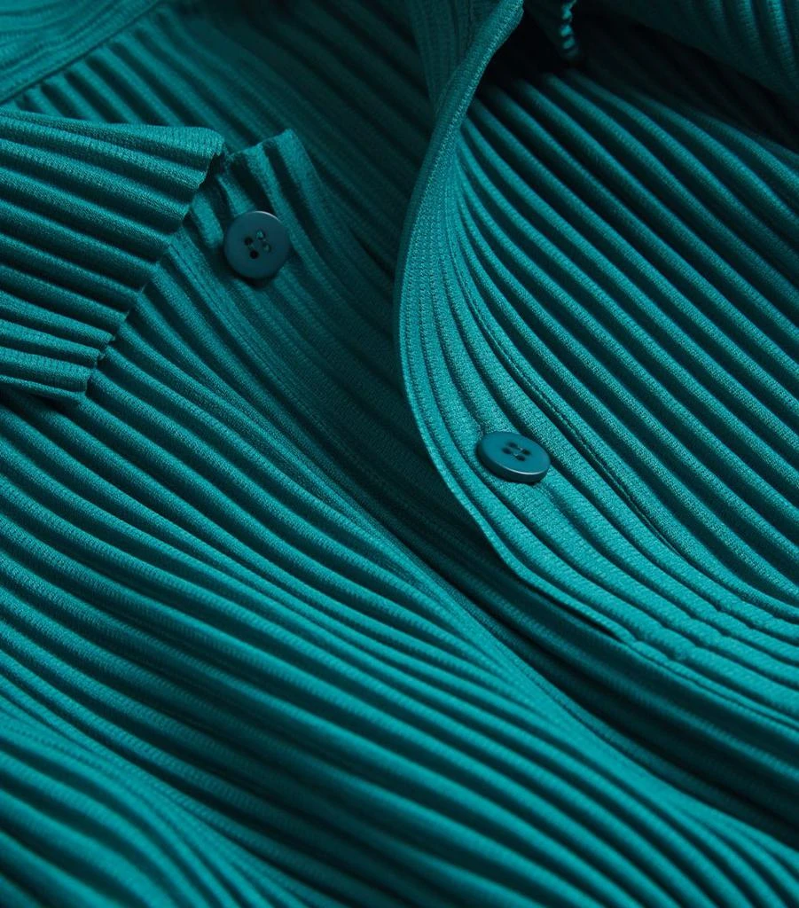 Homme Plissé Issey Miyake Pleated Polo Shirt 5