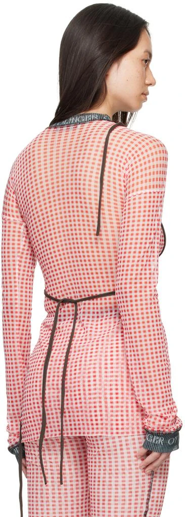 Ottolinger Red Wrap Long Sleeve T-Shirt 3