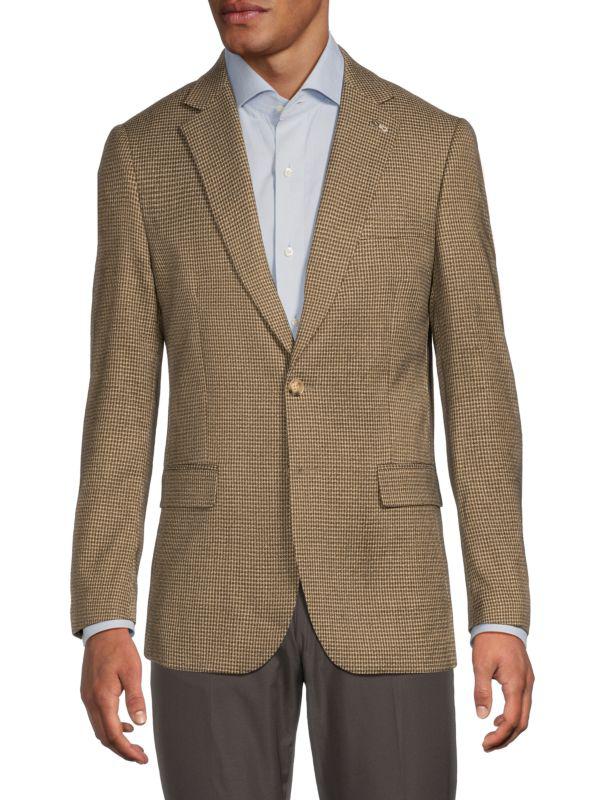 Scotch & Soda ​Houndstooth Modern-Fit Blazer