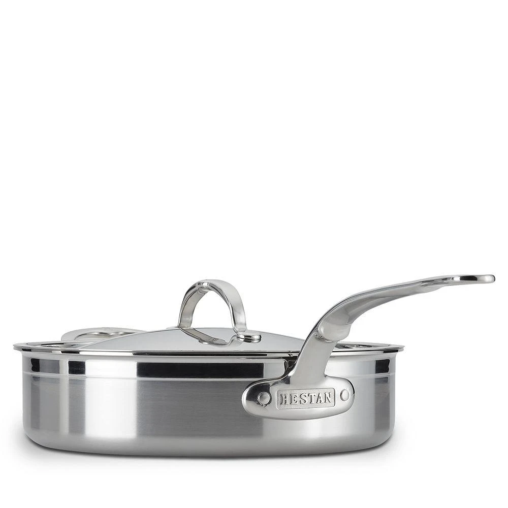 Hestan ProBond™ 3.5 Quart Forged Stainless Steel Saute Pan with Lid 5