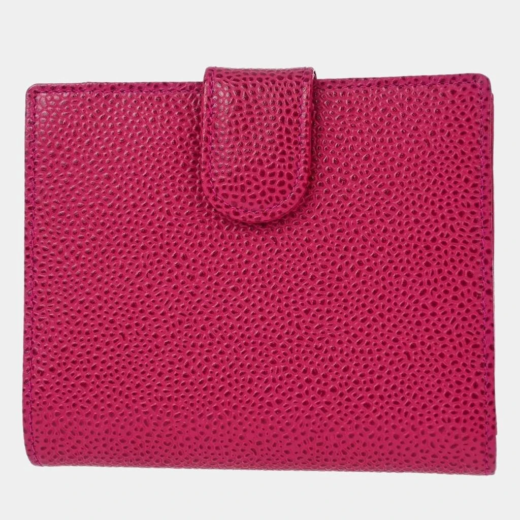 Chanel Chanel Pink Calfskin Bifold Wallet 2