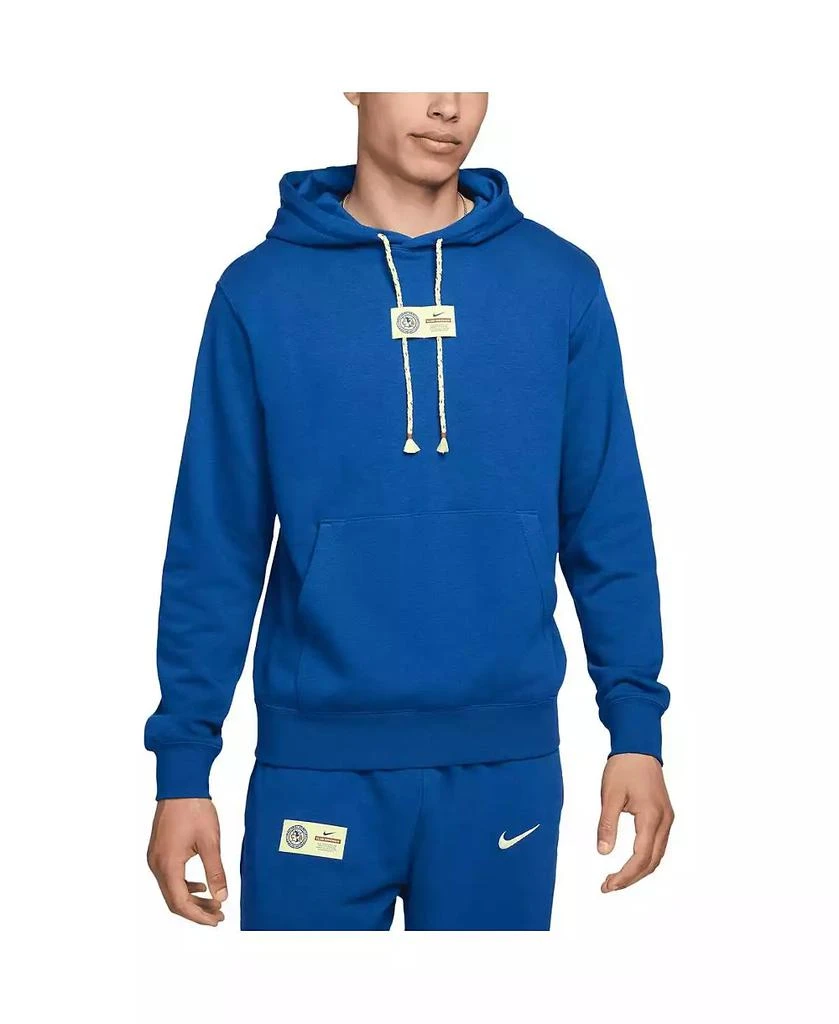 NIKE Men's Blue Club America Club Pullover Hoodie 1