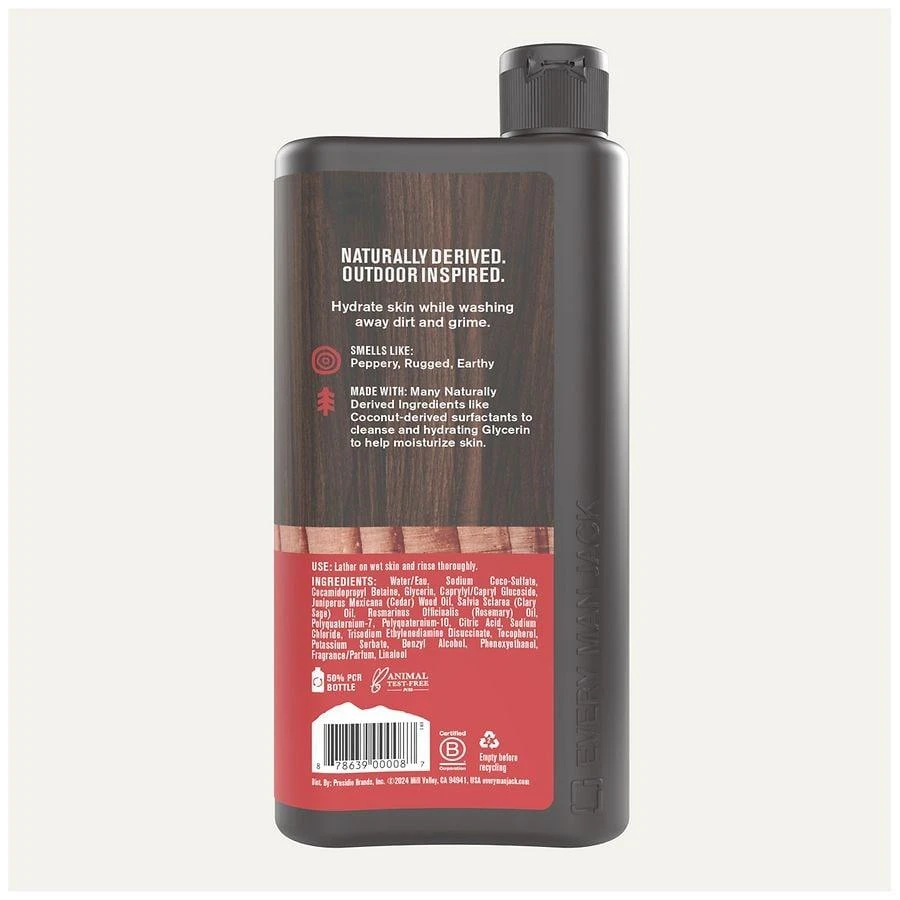 Every Man Jack Body Wash Cedarwood 3
