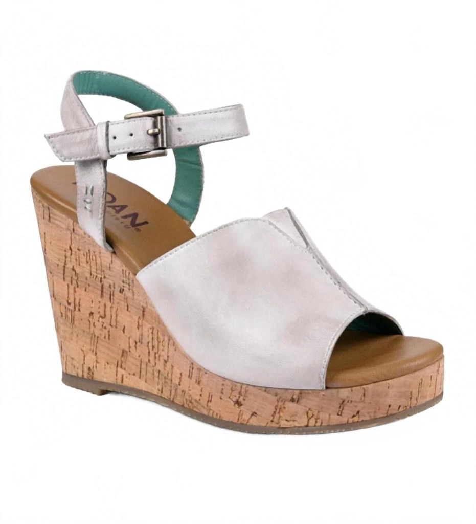 Roan Women's Deduction Wedge In Bone/brown 1