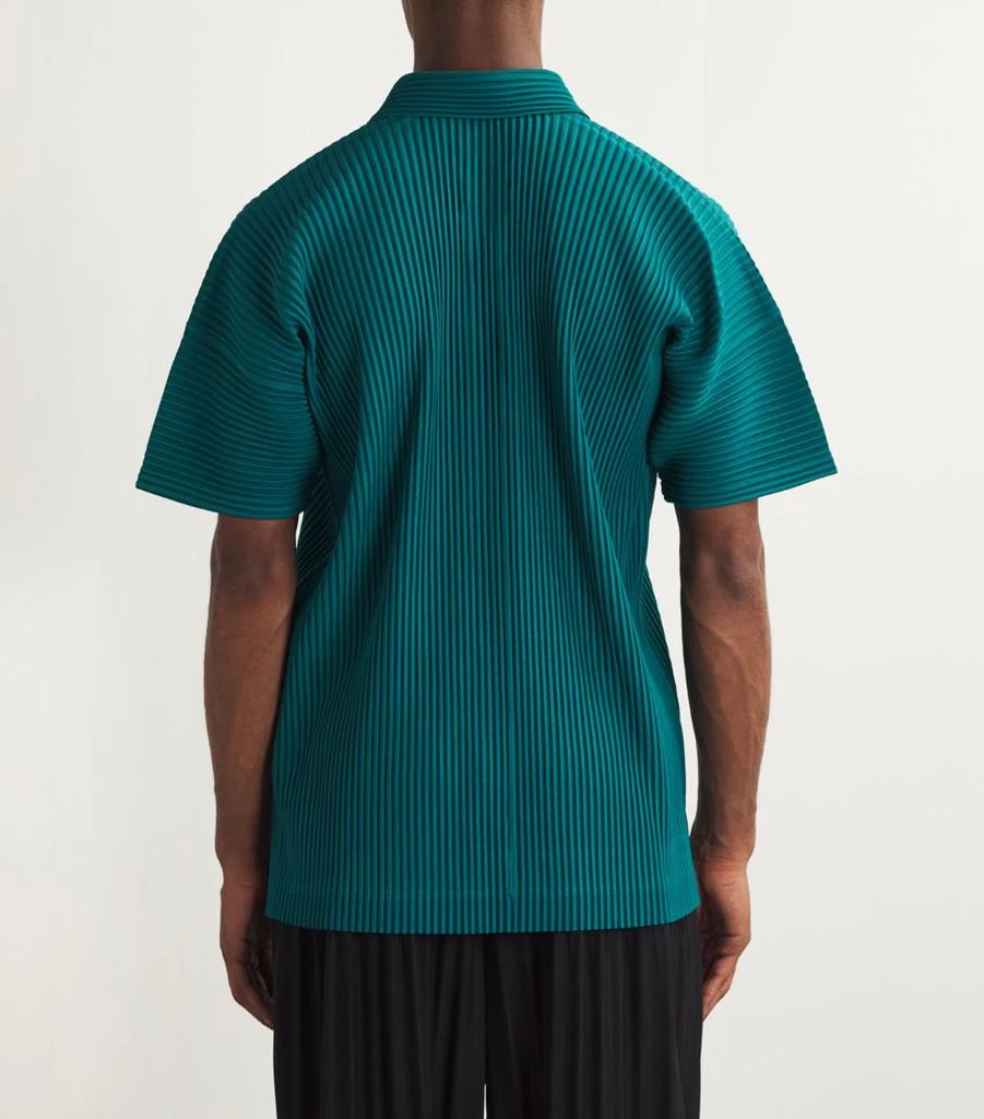 Homme Plissé Issey Miyake Pleated Polo Shirt 4