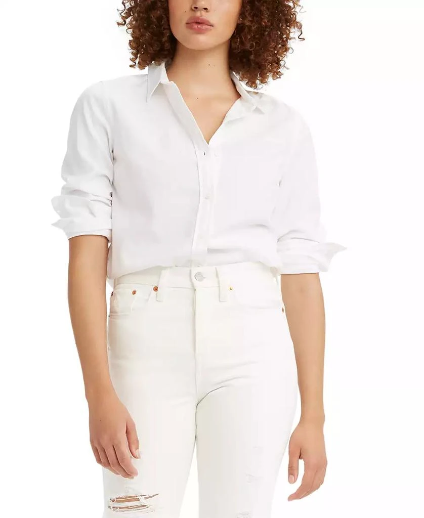 Levi's The Classic Cotton Box-Pleat-Back Long-Sleeve Shirt 1