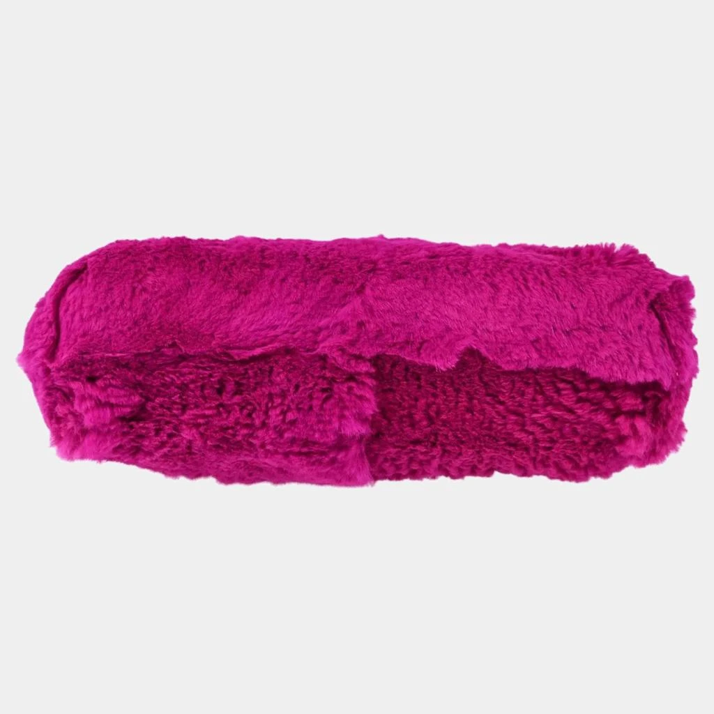 Chanel Chanel Purple Fur Chain Shoulder Bag 4
