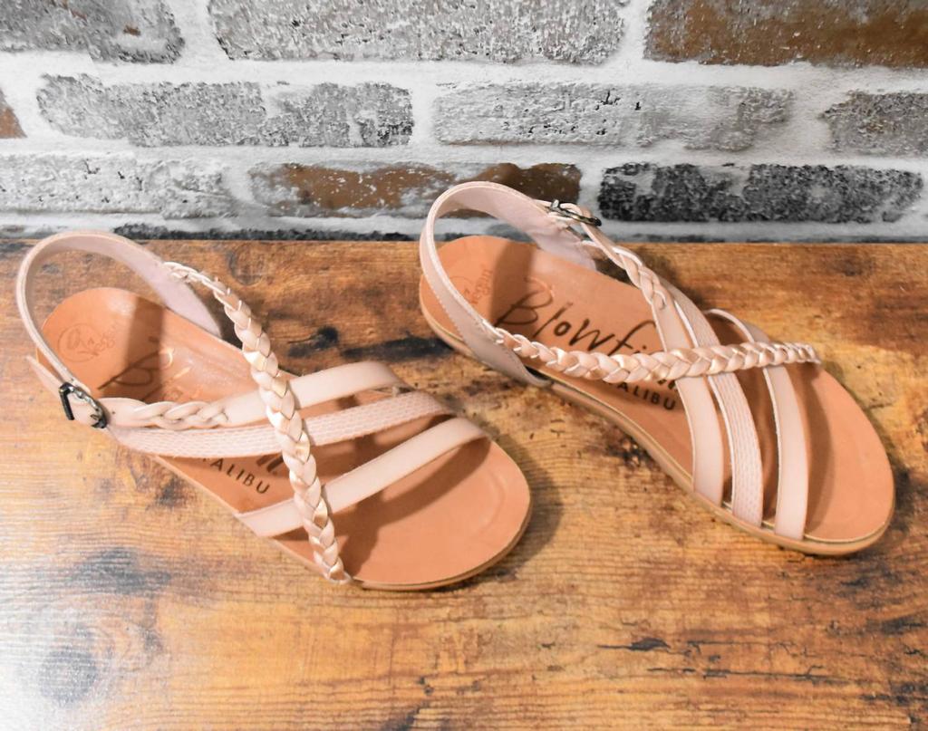 Blowfish Women's Maddi Sandals In Lotus/rose Gold