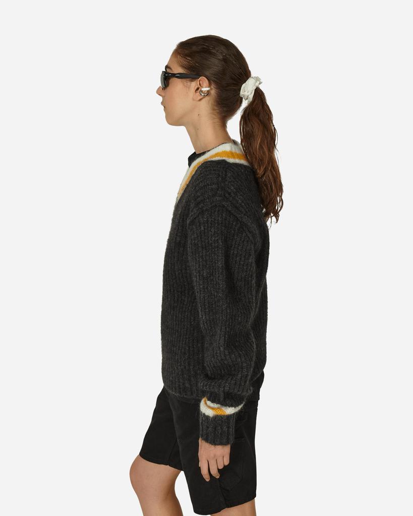Stüssy Mohair Tennis Sweater Charcoal
