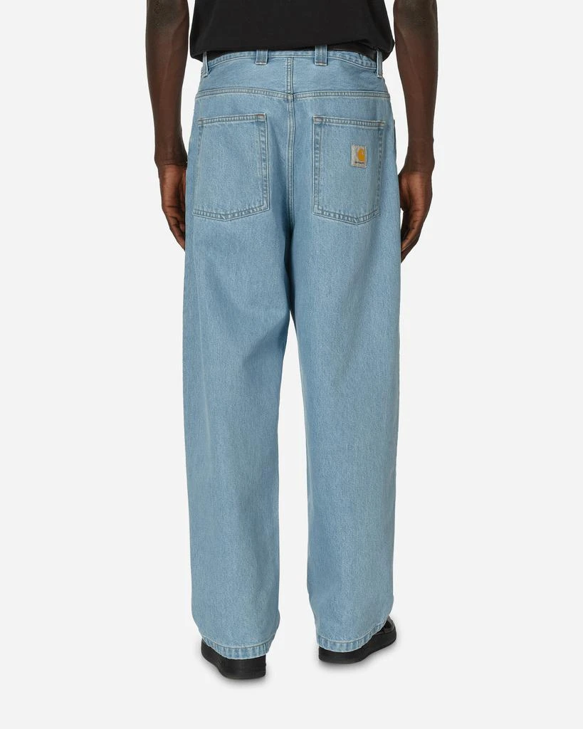 Carhartt WIP Brandon Pants Blue (Heavy Stone Bleached) 3