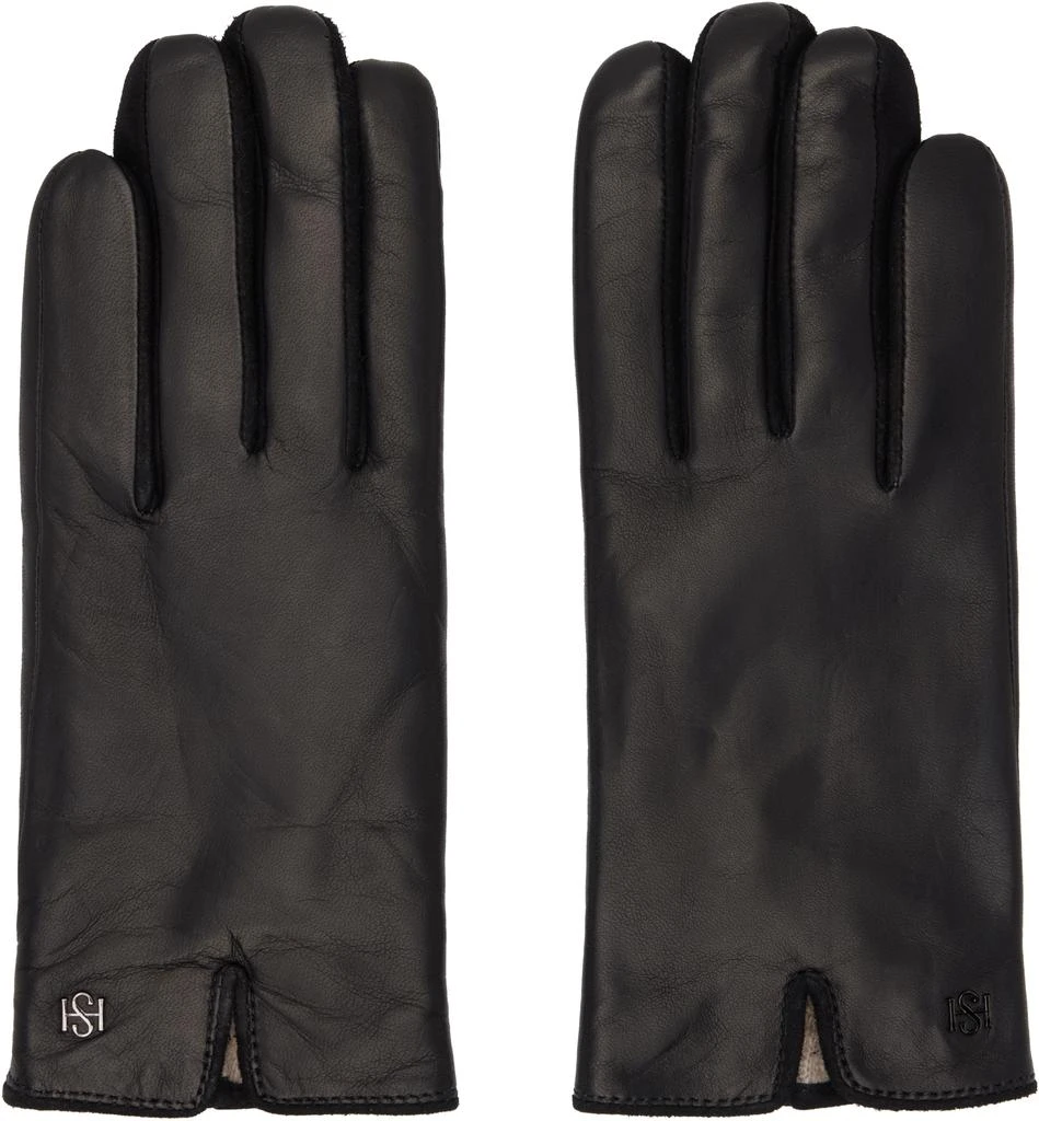 Handsome Stockholm Black Essentials Gloves 1