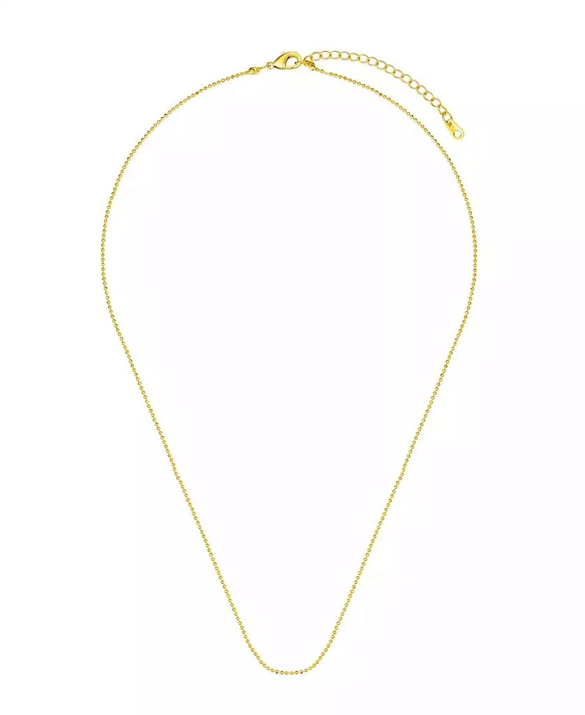 Unwritten Cubic Zirconia Bow Layered Necklace Set 4