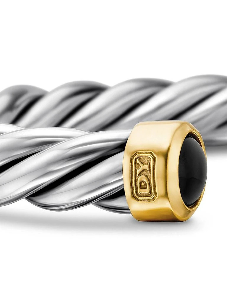 David Yurman Cable Cuff Bracelet in Sterling Silver 6