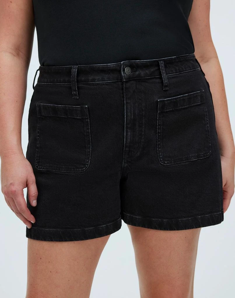 Madewell The Curvy Denim Emmett Short: Patch Pocket Edition 5
