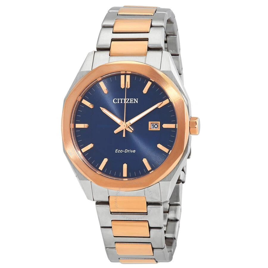 Citizen Eco-Drive Dark Blue Dial Men's Watch BM7606-84L 1