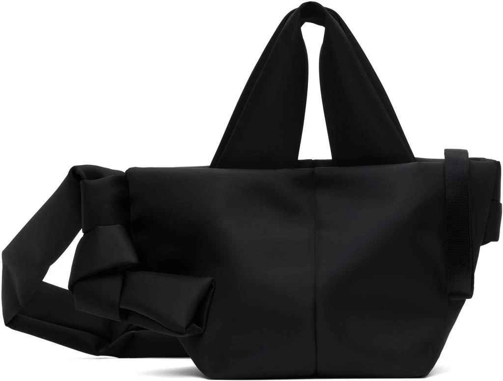 Côte & Ciel Black Amu Mini Sleek Nylon Tote 1