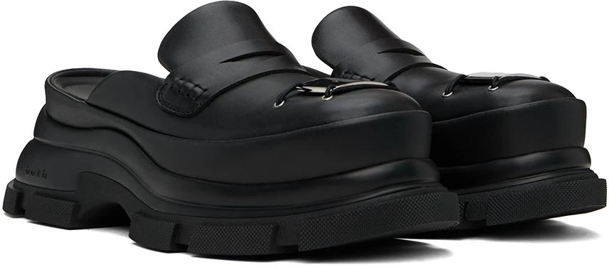 BOTH Black Gao Mules 4