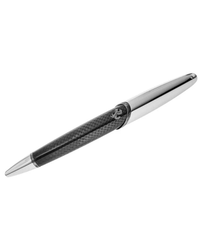 Montegrappa Montegrappa Ferrari Limited Edition Black and Silver Ballpoint Pen ISFCFRKC-SD