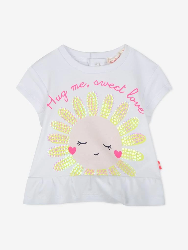 Billieblush Billieblush Baby Girls Daisy Short Set in Pink 3