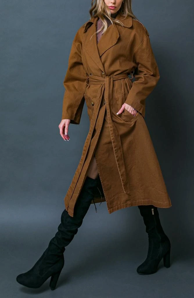 FREEMARKET Soild Trench Coat 3