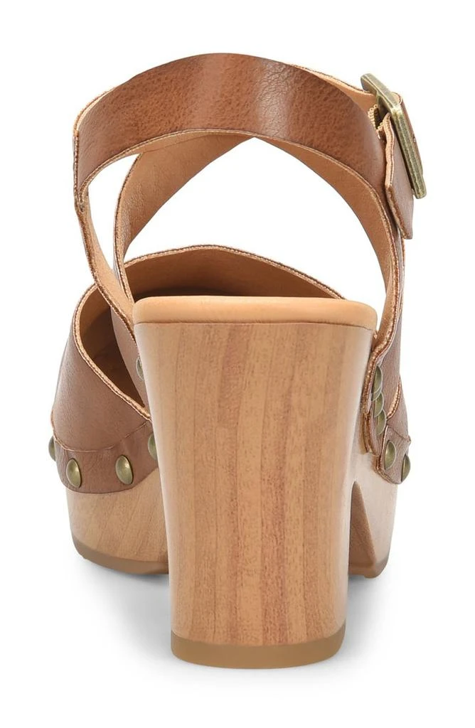 KORKS Abloom Strappy Clog Platform Slingback Pump 3