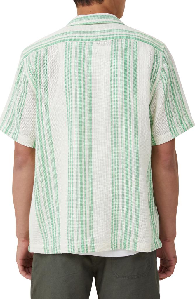 Cotton On Palma Cotton Blend Camp Shirt